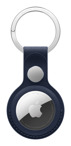 Apple AirTag FineWoven Key Ring - Deep Blue. Type: Case, Product colour: Blue, Brand compatibility: Apple. Package weight:
