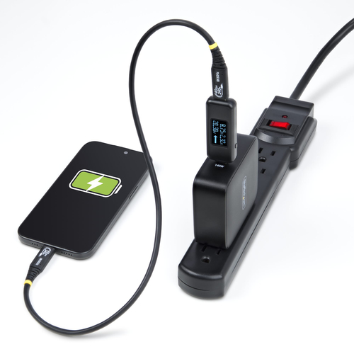 StarTech.com Testing Device - Current Measurement, Voltage Measurement, Power Monitoring, Wattage Monitoring - 1 x USB