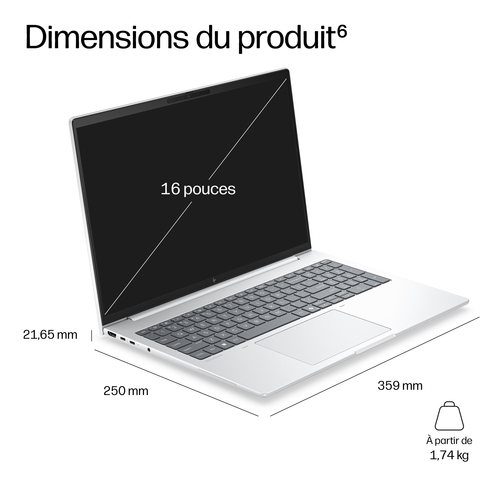 HP EliteBook 8 G2a 16 inch Notebook Next Gen AI PC. Produkttyp: Laptop, Formfaktor: Klappgehäuse. Prozessorfamilie: AMD Ry