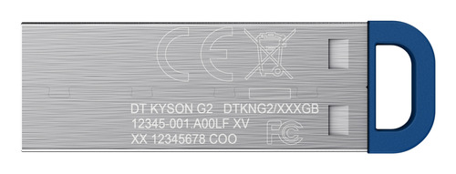 Kingston DataTraveler Kyson 128 GB USB 3.2 (Gen 1) Type A Flash Drive - 220 MB/s Read Speed