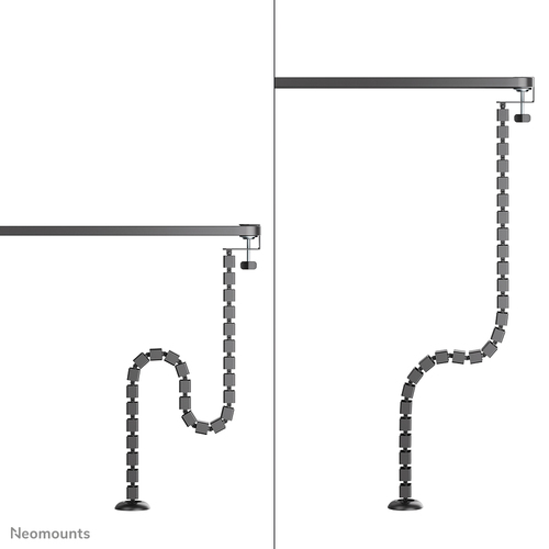 Neomounts Cable Routing - Black - Cable Management Spine - Steel