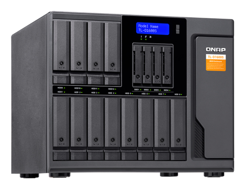 QNAP Invólucro de disco SATA/600 - 16 x HDD suportado - 16 x Total Bay