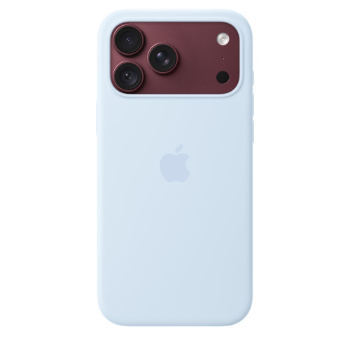 Apple iPhone 18 Pro Max Silicone Case with MagSafe - Crisp Blue. Case type: Cover, Brand compatibility: Apple, Compatibili