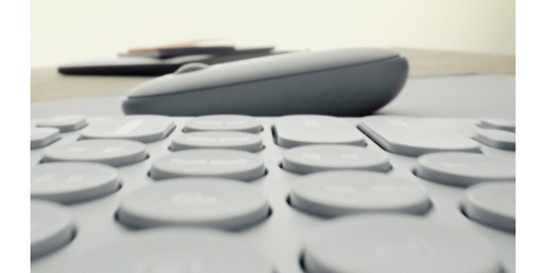 Tastiera Logitech Pebble Keys 2 K380sCompatto - Wireless Connettività - USB Interfaccia - Italiano - QWERTY Layout - Bluet