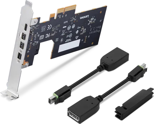 Lenovo Thunderbolt-Adapter - PCI Express x4 - Monitor, Grafikkarte - Plug-in-Karte - 2 Thunderbolt-Anschluss/Anschlüsse