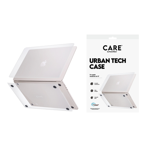 PanzerGlass CARE™ by ® Case Transparent Macbook Air 15'' M2 | M3 | M4. Etui-Typ: Cover, Kompatibilität: Apple - Macbook Ai