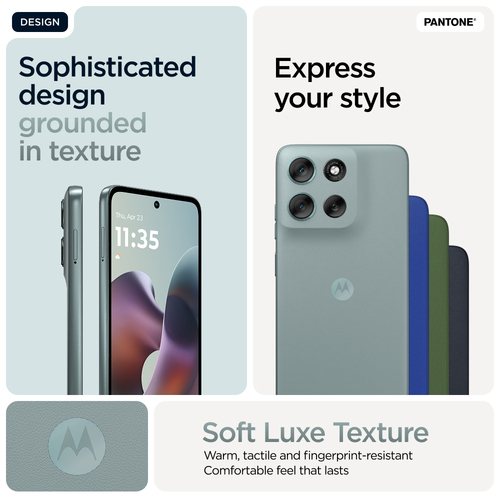Motorola moto g56 5G . Dimensioni diagonale schermo: 17,1 cm (6.72"), Risoluzione del display: 2400 x 1080 Pixel. Frequenz