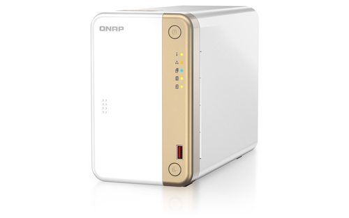 QNAP Turbo NAS TS-262-4G 2 x Total Bays SAN/NAS Storage System - 4 GB Flash Memory Capacity Celeron N4505 Dual-core (2 Cor