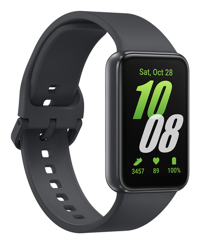 Samsung Galaxy Fit3 SM-R390 Smart Watch - 40 mm Case Height - Grey Body Color - Aluminium Body Material - Accelerometer, B