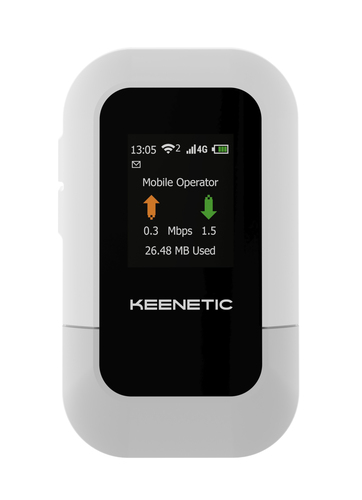 Keenetic Roamer 4G (KN-5110). Device type: Cellular network modem, Product colour: Black, Grey. Wi-Fi standards: 802.11b, 