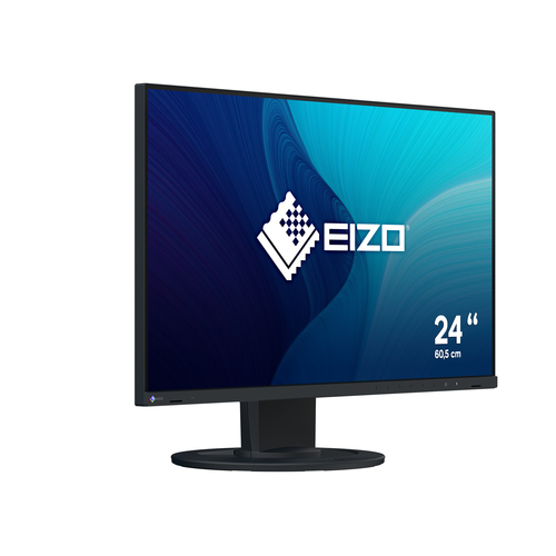 EIZO FlexScan EV2400R 24" Class Full HD LED Monitor - 16:9 - Black - 60.5 cm (23.8") Viewable - In-plane Switching (IPS) T