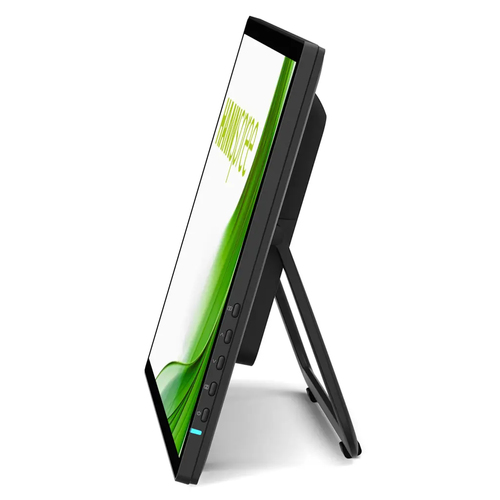 Hannspree HT249PPB 24"" Class LED Touchscreen Monitor - 16:9 - 5 ms - 60.5 cm (23.8"") Viewable - Projected Capacitive - 1