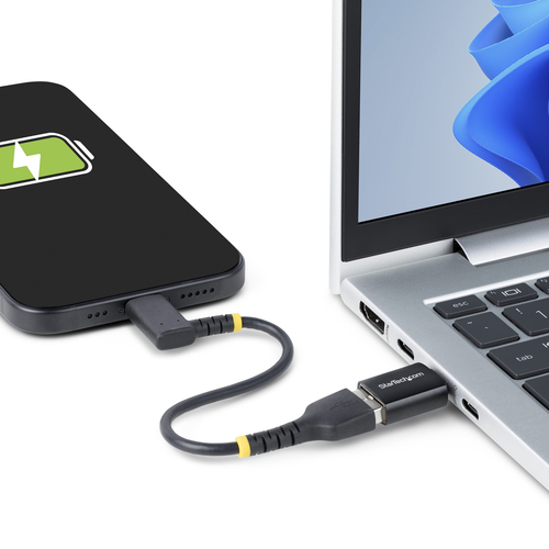StarTech.com Data Transfer Adapter - 1 - 1 x 24 pin USB 3.2(Gen1) Type C - Male - 1 x 4 pin USB 2.0 Type A - Female - Nick