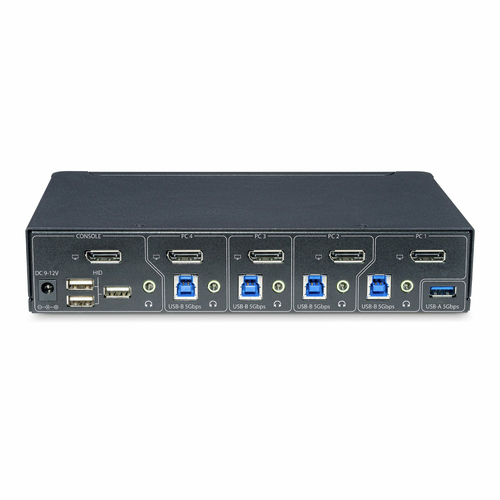 StarTech.com P4AD122-KVM-SWITCH. Tastatur Porttyp: USB, Maus-Porttyp: USB, Video Porttyp: DisplayPort. HD type: 4K Ultra H