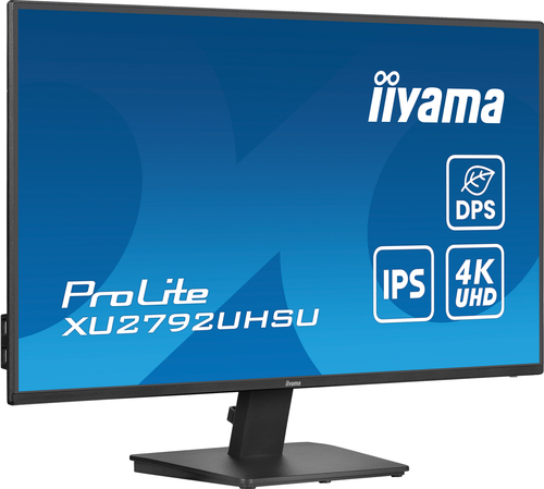 iiyama ProLite XU2792UHSU-B6 27 Zoll Class 4K UHD LED-Monitor - 16:9 Format - Mattschwarz - 68,6 cm (27 Zoll) Viewable - I
