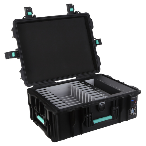 DEQSTER KT10C (2nd Gen.) Aufbewahrungsbehälter (Hülle) für Tablet - External Dimensions: 440 mm Breite x 240 mm Tiefe x 55