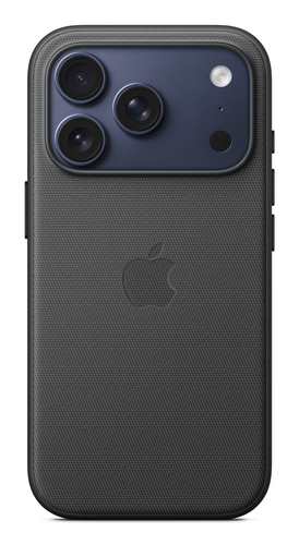 Apple Hülle für Apple iPhone 17 Pro Smartphone - Schwarz - Kratzfest, Sturzsicher - Webstoff, Polyester, Thermoplastisches