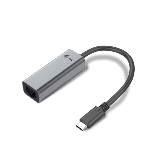 i-tec Gigabit Ethernet Card for Computer, Notebook, Tablet - 10/100/1000Base-T - Portable - Space Gray - USB 3.1 Type C - 