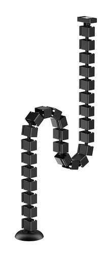 Neomounts ADS06-132BL Cable spine - magnetic fixture - universal. Type: Cable guide, Purpose: Desk, Product colour: Black.