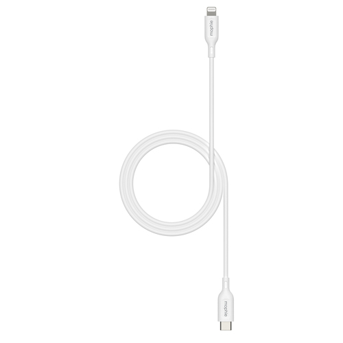 MOPHIE ESSENTIALS CABLE USB-C TO LIGHTNING 1M WHITE