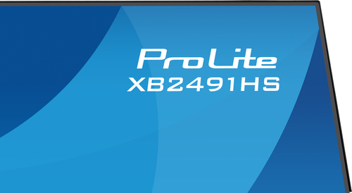 iiyama ProLite XB2491HS-B1 24 Zoll Klasse Full HD LED-Monitor - 16:9 Format - Mattschwarz - 60,5 cm (23,8 Zoll) Viewable -