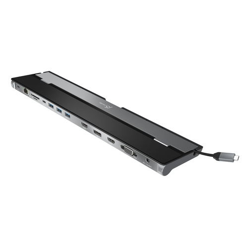 USB-C TRIPLE DISPLAY DOCKING STATION WITH 100W PD ADAPTER - E