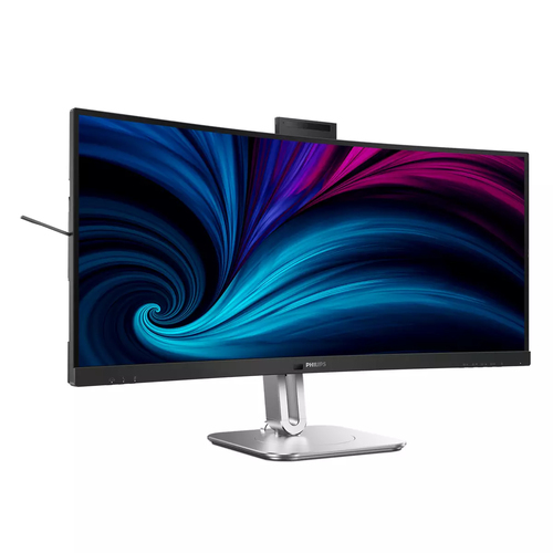 Philips 34B2U6603CH 34" Class UWQHD Curved Screen LCD Monitor - 86.4 cm (34") Viewable - 3440 x 1440 - HDMI - DisplayPort 