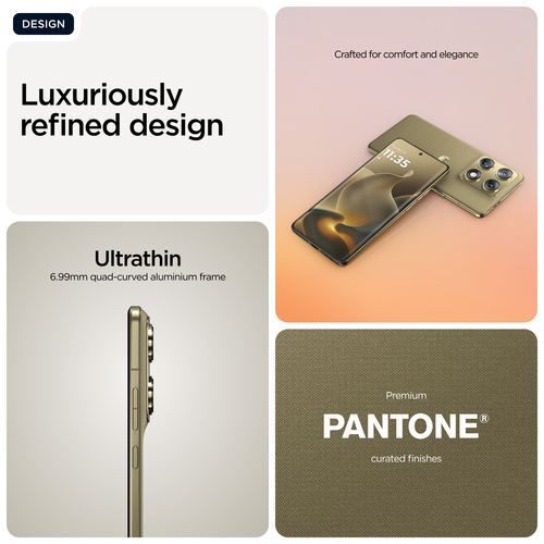 Motorola signature . Display diagonal: 17.2 cm (6.78"), Display resolution: 2780 x 1264 pixels. Processor frequency: 3.8 G