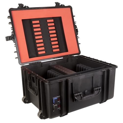 DEQSTER Transportkoffer für Innen, Outdoor, iPad, Tablet, iPad Air, iPad Pro - External Dimensions: 508 mm Breite x 355 mm