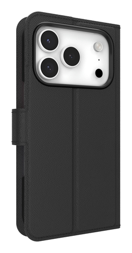 ifrogz Defence Tasche (Folie) Apple iPhone 17 Pro Smartphone - Schwarz - PU-Leder, Polycarbonat, Plastik Körper