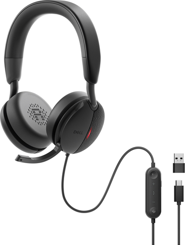 DELL Pro Plus Wired ANC Headset - WH5024. Product type: Headset. Connectivity technology: Wired. Recommended usage: Calls/