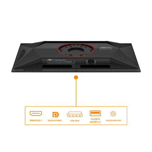 AOC G4 Q27G4ZD. Display diagonal: 68.6 cm (27"), Display resolution: 2560 x 1440 pixels, HD type: Quad HD, Display technol