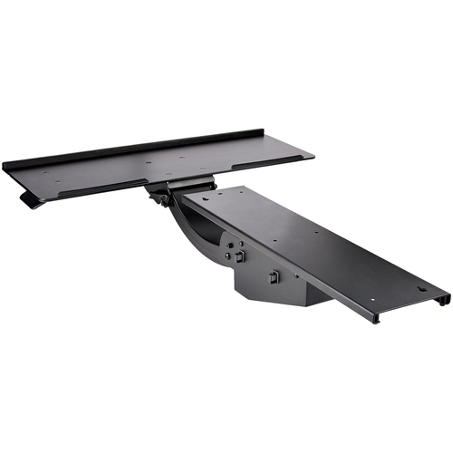 StarTech.com Tastatur-/Mausfach - 144,8 mm Höhe x 711,2 mm Breite - Schwarz - Stahl