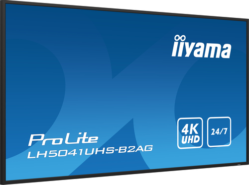 LCD Ecrans à affichages dynamiques iiyama ProLite LH5041UHS-B2AG 1270 mm - 24 Heures/7 Jours Operation - Vertical Alignmen