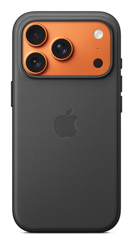 Apple Hülle für Apple iPhone 17 Pro Smartphone - Schwarz - Kratzfest, Sturzsicher - Webstoff, Polyester, Thermoplastisches