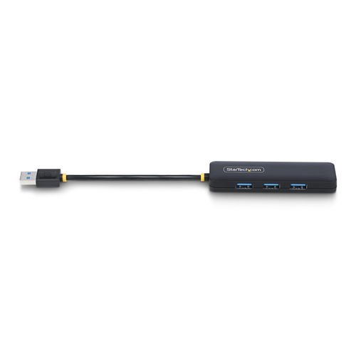StarTech.com StarTech.com 4-Port USB-A Hub, 5Gbps, Bus Powered, Small Travel Mini USB Hub, Multi-Port USB 3.0 Splitter, Po