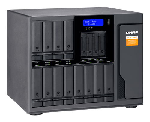 QNAP Invólucro de disco SATA/600 - 16 x HDD suportado - 16 x Total Bay