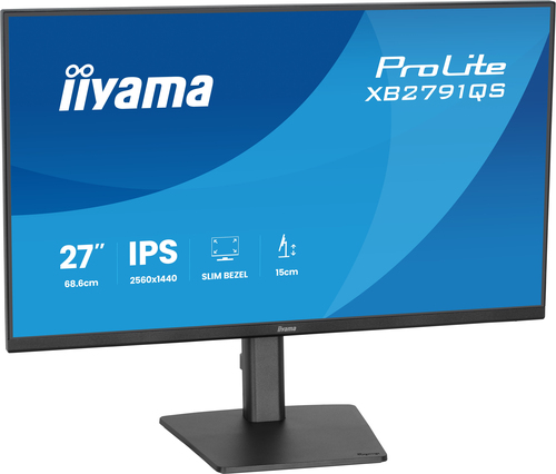 27IN IPS-PANEL 4-SIDE SLIM BEZEL 2560X1440 15CM HEIGHT ADJ.