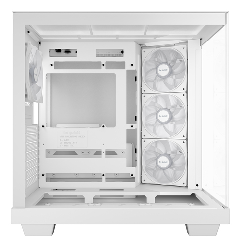be quiet! Light Base 500 LX Light Base 500 LX White Gaming-Computergehäuse - ATX, Micro ATX, Mini ITX Motherboard Supporte
