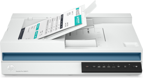 Scanner ADF HP ScanJet Pro 3600 f1 - Résolution Optique 600 x 600 dpi - Couleur 48 bit - Échelle des Gris 8 bit - USB