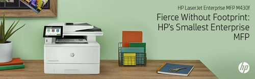 HP LaserJet Enterprise MFP M430f. Print technology: Laser, Printing: Mono printing, Maximum resolution: 1200 x 1200 DPI. C