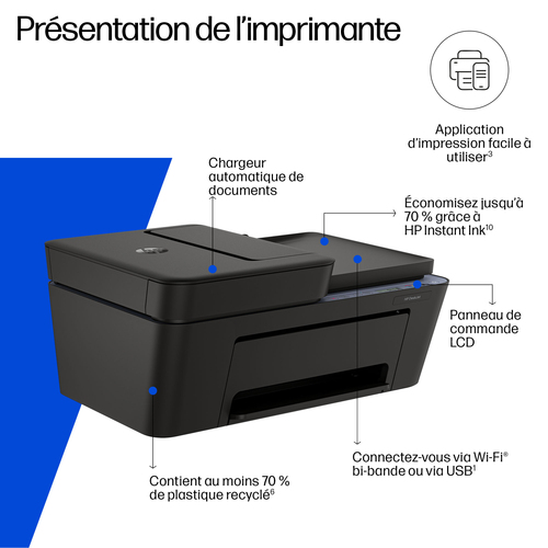 HP DeskJet 4330 Wireless All-in-One Farbe Drucker. Drucktechnologie: Thermal Inkjet, Printing: Farbdruck, Maximale Auflösu