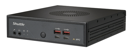 Shuttle XPC DN11H7 Barebone-System - 2U Desktop - Socket BGA-1528 - 1 x Prozessor-Support - Intel Core Ultra 7 155H 1,40 G