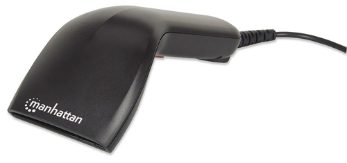 Manhattan Contact CCD Handheld Barcode Scanner, USB, 60mm Scan Width, Cable 152cm, Max Ambient Light 5,000 lux (sunlight),