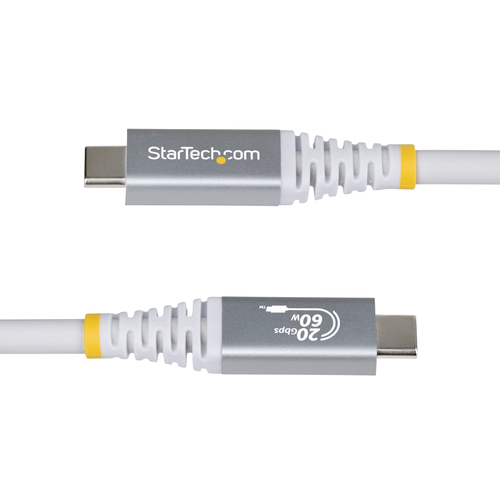StarTech.com 3 m USB4 A/V/Power/Data Transfer Cable - 1 - Cable for Notebook, USB Device, Docking Station, Wall Charger, M