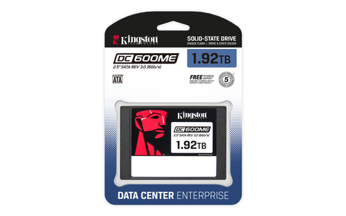 Kingston Solid State-Laufwerk - 2,5" Intern - 1,92 TB - SATA (SATA/600) - Mischnutzung - Server, Data Center Unterstütztes