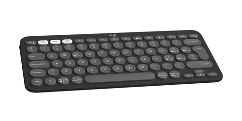 Tastiera Logitech Pebble Keys 2 K380sCompatto - Wireless Connettività - USB Interfaccia - Italiano - QWERTY Layout - Bluet