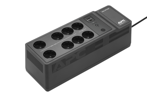 APC Back-UPS BE850G2-GR - USV 8x Schuko, 850VA, 2 USB-Ladegeräte, 1 USB-Datenanschluss. USV-Topologie: Standby (Offline), 