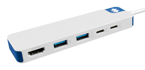 Targus HyperDrive Flex HD4101BUGL USB-Typ C Docking Station für Notebook, Tastatur, Festplatte, Tablet-PC, Monitor, Deskto