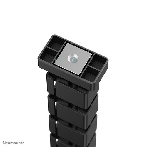 Neomounts ADS06-132BL Cable spine - magnetic fixture - universal. Type: Cable guide, Purpose: Desk, Product colour: Black.